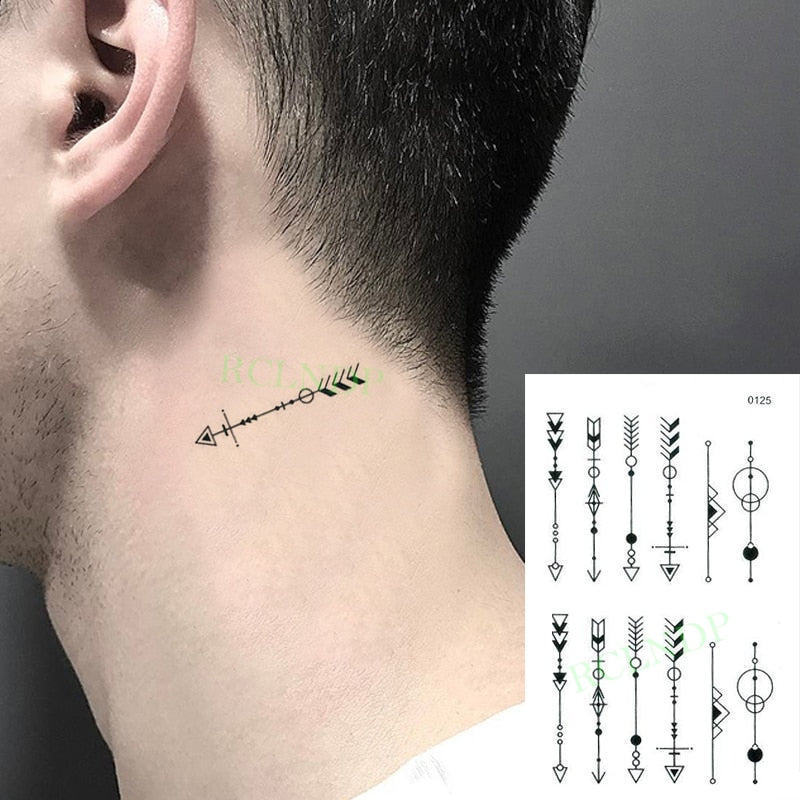 Smile Face Tattoo Sticker