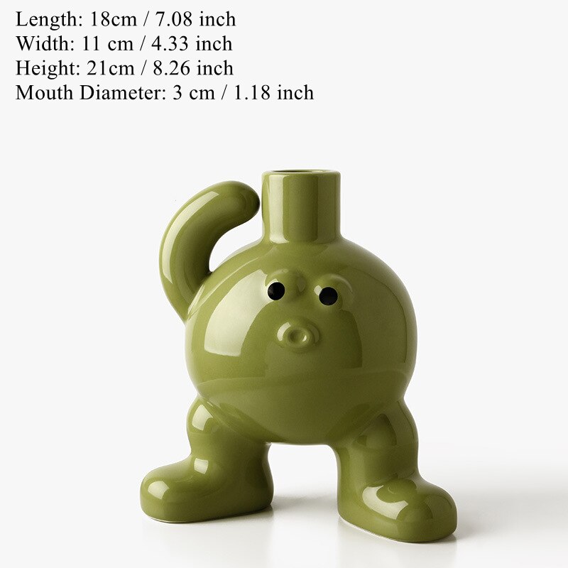 Ceramic Big Foot Vase