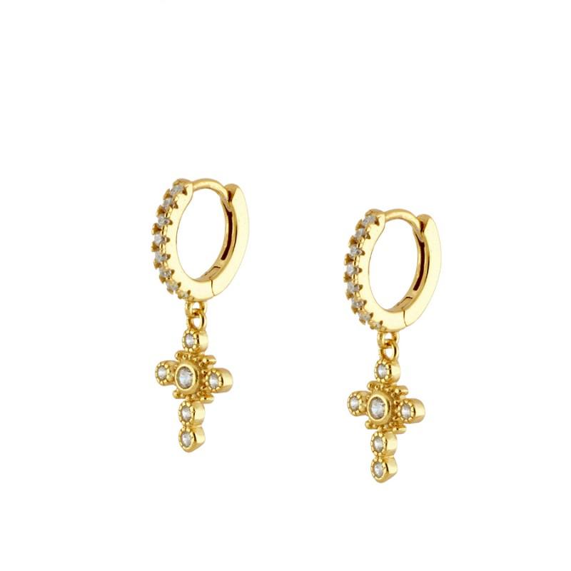 Gold Earrings Set