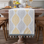 Green Leaves Table Runner