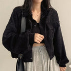 Corduroy Mid Length Jacket