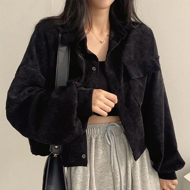 Corduroy Mid Length Jacket