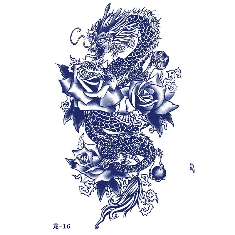 Japanese Dragon Tattoo Sticker