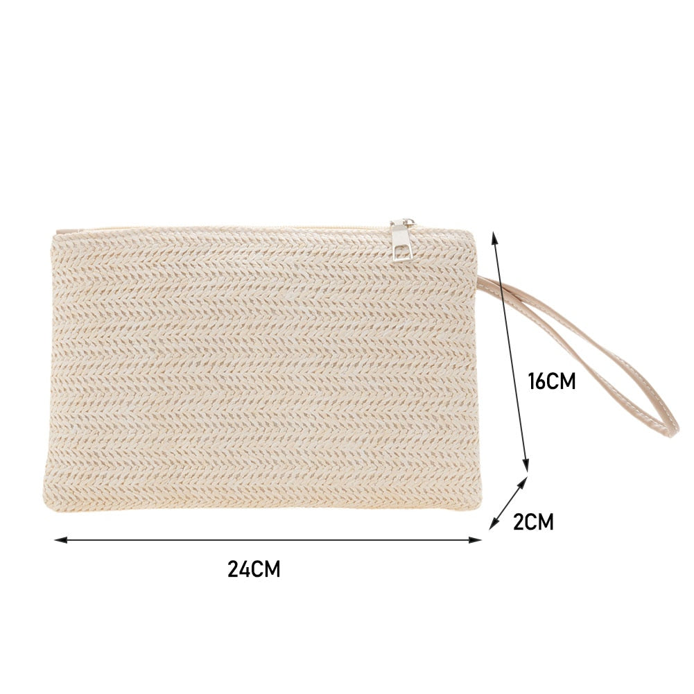 Woven Clutch Bag