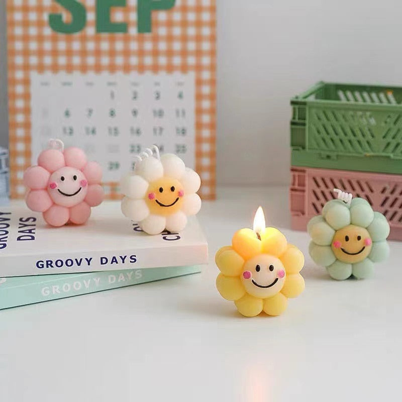 Sun Flower Candles