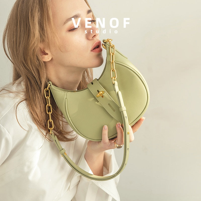 Small Saddle Leather Crossbody Bag