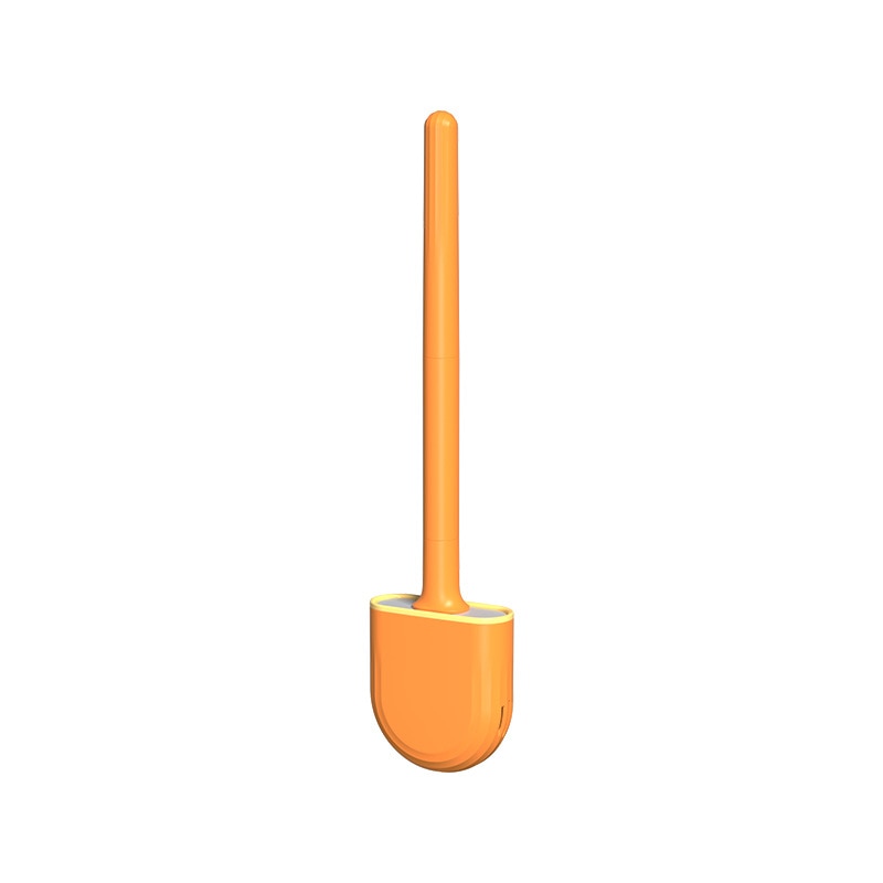 Silicone Toilet Brush Wall-Mounted