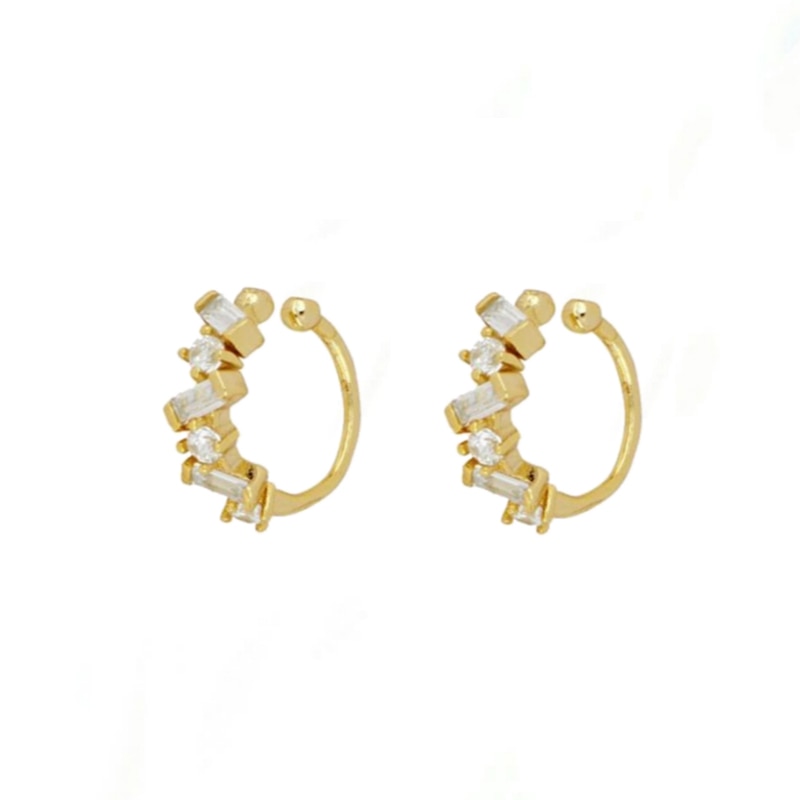 Gold Earrings Set
