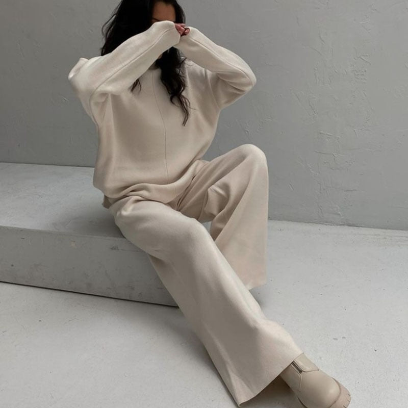 Knitted Two Piece Set