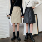 Pu Leather Skirt