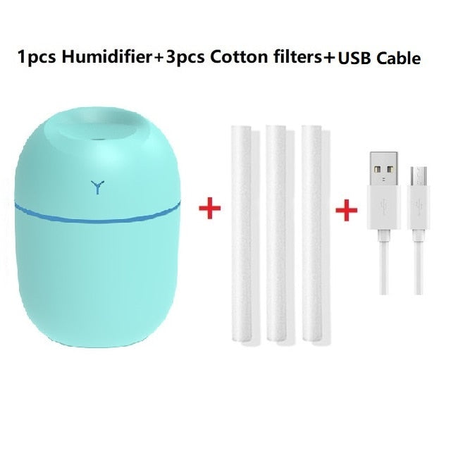 Mini Portable Ultrasonic Air Essential Oil Diffuser