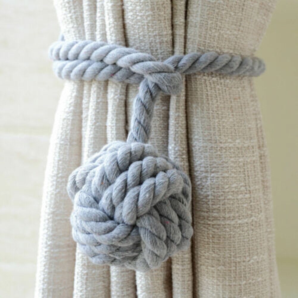 Cotton  Knit Curtain Rope Tie
