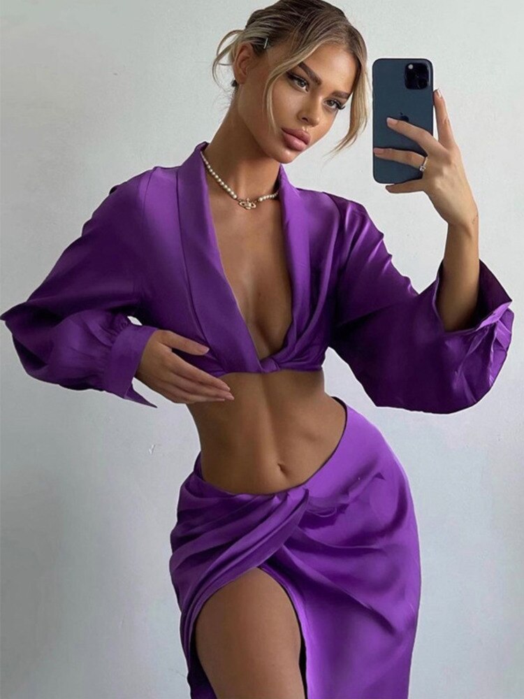 Satin 2 Piece Set