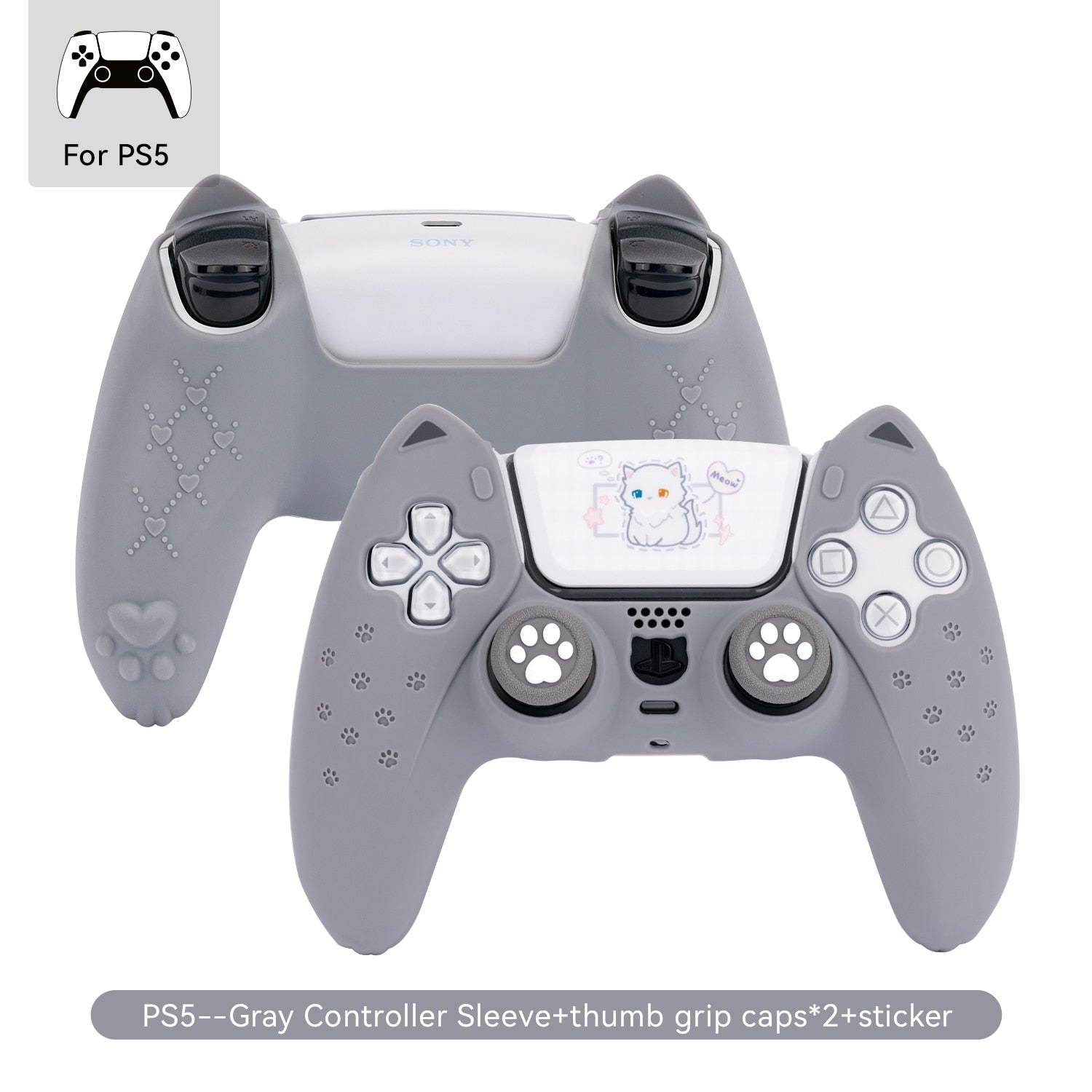 Kawaii Silicone Cover PS5 Controller