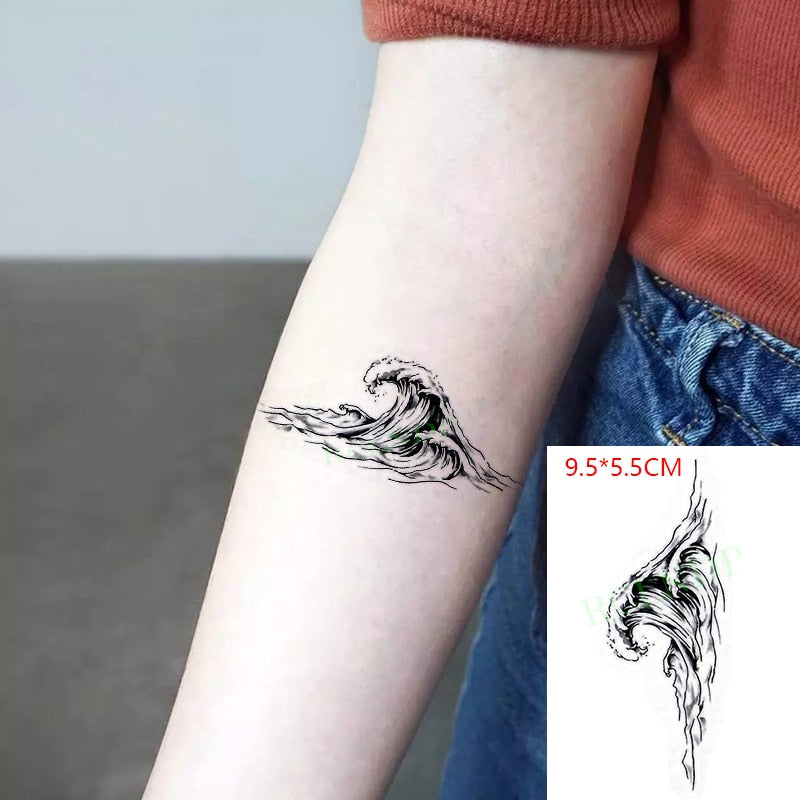 Smile Face Tattoo Sticker