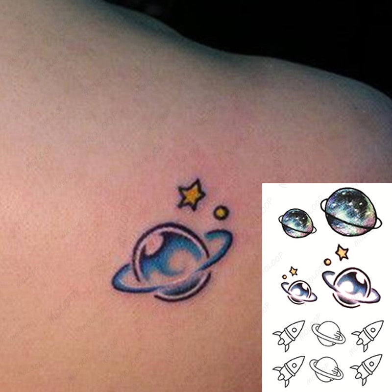 Waterproof SticketTattoo Red Heart