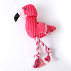 Pet Dog Squeaky Flamingo Toys