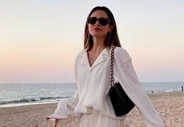 Long Sleeve Blouses+Wide Leg Pants Two Piece Set
