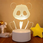 3D Acrylic USB Led Night Lamp