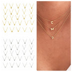 Silver/Gold 18K A-Z 26 Letters Necklace