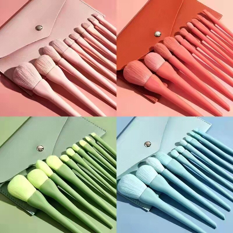 10 PCS Makeup Brushes Set