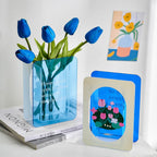Multicolor Acrylic Vases