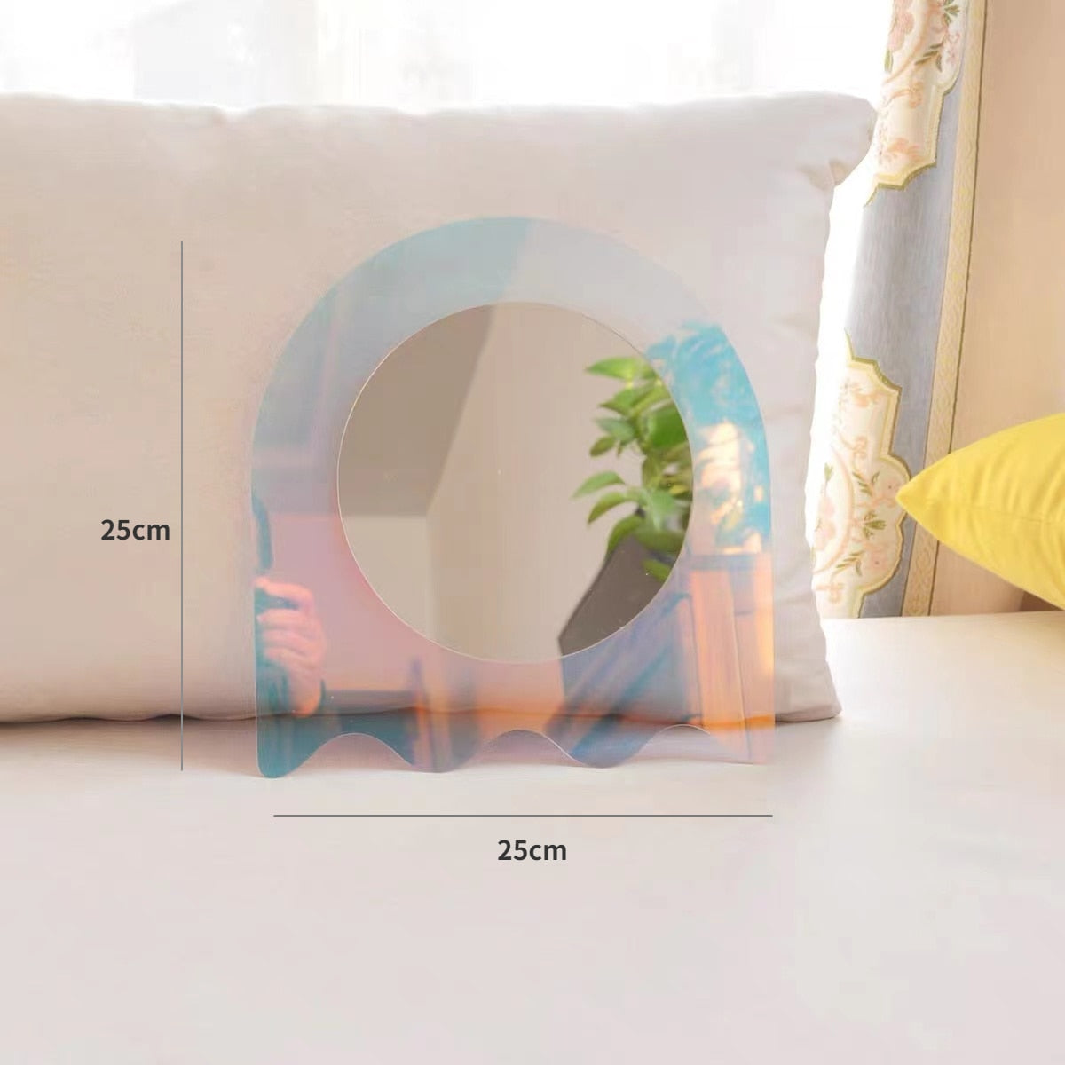 Acrylic Large Flower Colorful Mirror