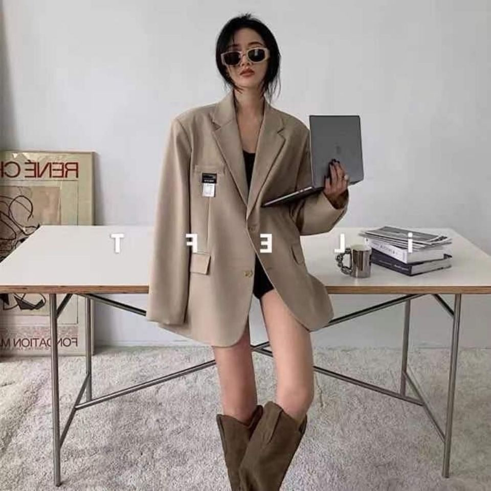 Oversize Long Blazer