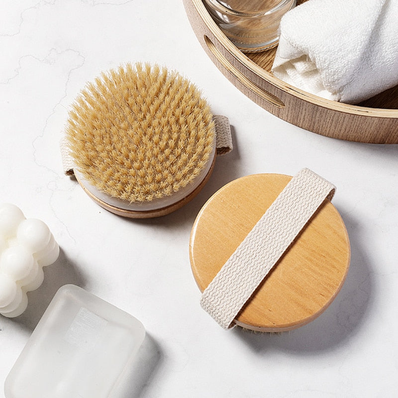 Wooden Bath Brush Natural