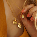 Mix Set Gold Rhinestone Necklace