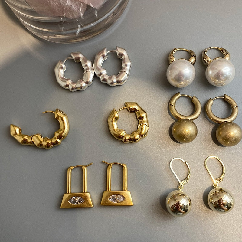 Hoop Gold Earrings